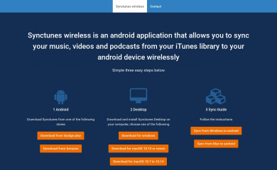 synctunes.net screenshot