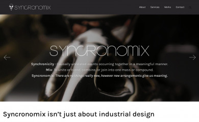 syncronomix.com screenshot