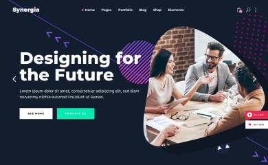 https://synergia.qodeinteractive.com screenshot