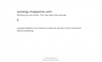 synergy-magazine.com screenshot