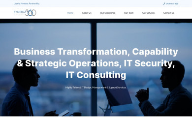 synergy360.com.au screenshot