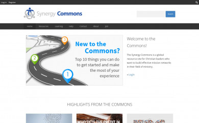 synergycommons.net screenshot