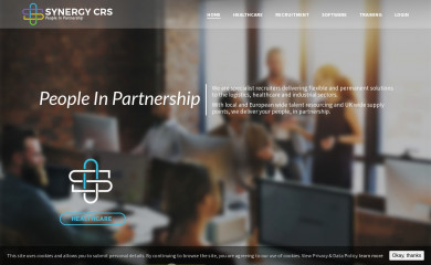 synergycrs.co.uk screenshot