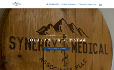 synergymedassociates.com screenshot