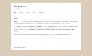 syscare.sk screenshot