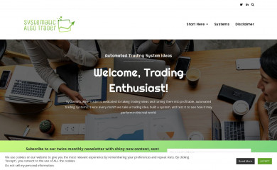 systematicalgotrader.com screenshot