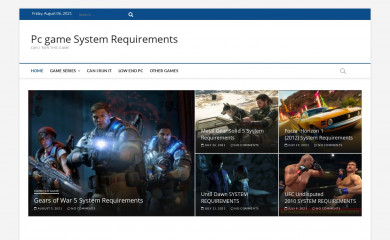 systemrequirements4u.com screenshot
