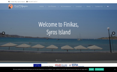 syrosolympiahotel.com screenshot