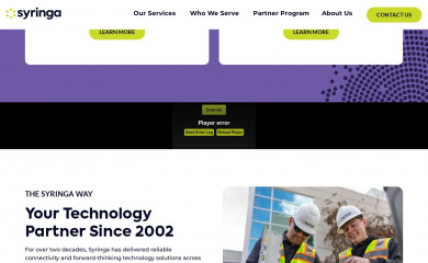 syringanetworks.net screenshot