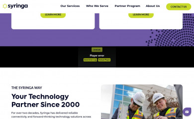 syringanetworks.net screenshot