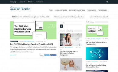 sys-techs.com screenshot