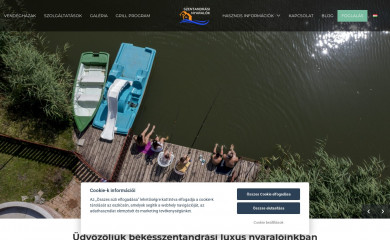 szentandrasinyaralok.hu screenshot