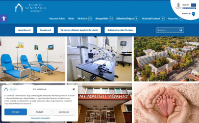 szentmargitkorhaz.hu screenshot