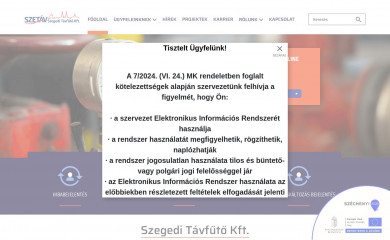szetav.hu screenshot