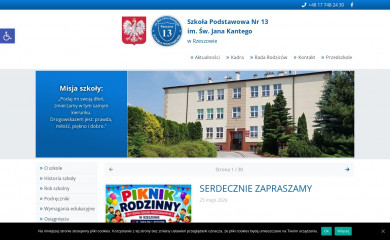 szkola13.rzeszow.pl screenshot