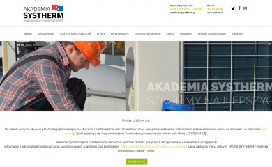 szkoleniasystherm.pl screenshot