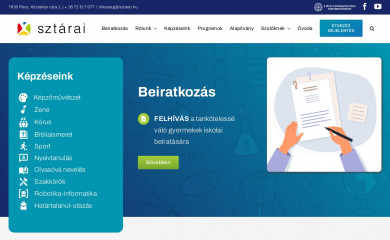 sztarai.hu screenshot