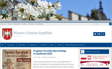 szydlow.pl screenshot