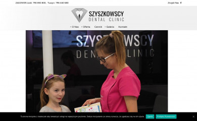 szyszkowscydentalclinic.com.pl screenshot