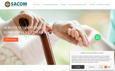sacom-web.es screenshot