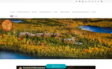sacacomie.com screenshot
