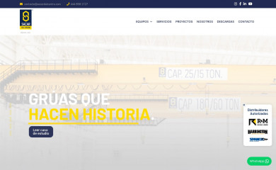 sacardelcentro.com screenshot