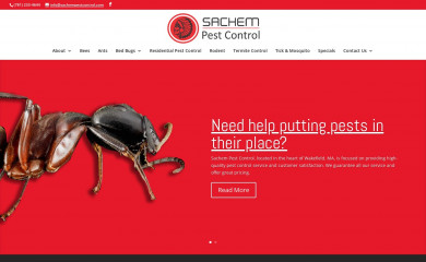sachempestcontrol.com screenshot