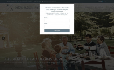 sacks-associates.com screenshot