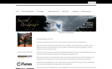 sacredbridging.com screenshot