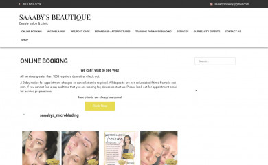 saaabys.com screenshot