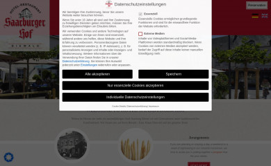 saarburger-hof.de screenshot