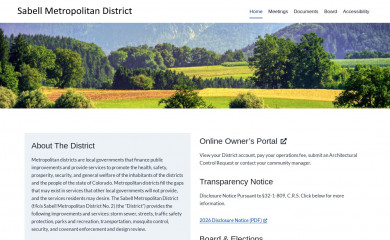 sabellmetrodistrict.com screenshot