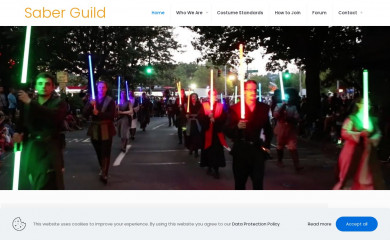 saberguild.org screenshot
