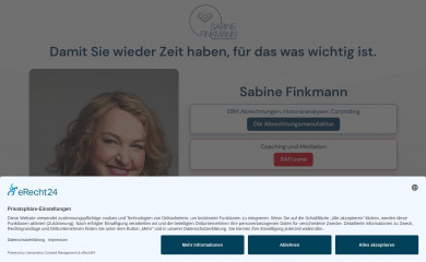 sabine-finkmann.de screenshot