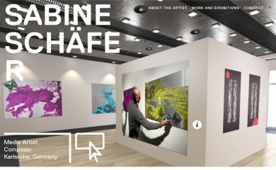 sabineschaefer.de screenshot