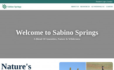 sabino-hoa.com screenshot