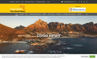sagoodnews.co.za screenshot