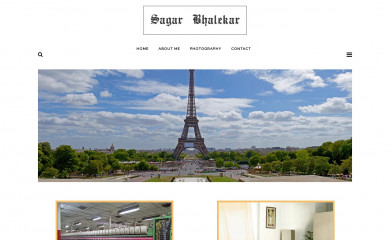 sagarbhalekar.com screenshot