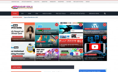 sagargola.com screenshot