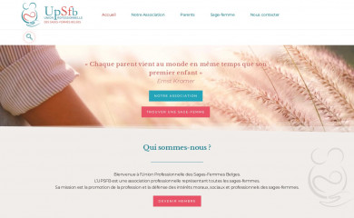 sage-femme.be screenshot