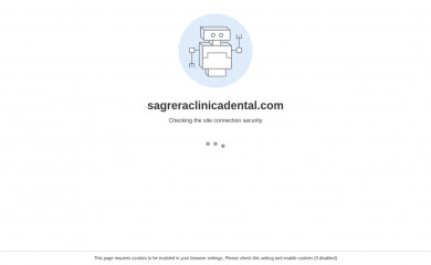 sagreraclinicadental.com screenshot