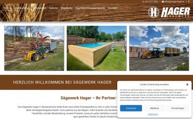 saege-hager.at screenshot