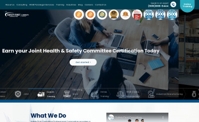 safetyfirstconsulting.ca screenshot