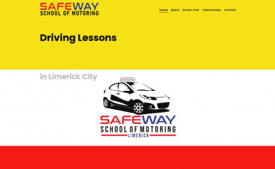 safewaymotoringlimerick.com screenshot