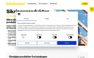 safekeeper.no screenshot