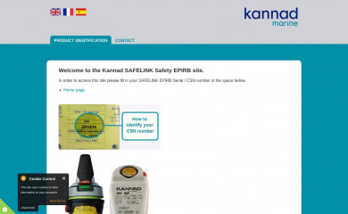 safelinkepirbsupport.co.uk screenshot