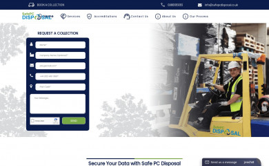 safepcdisposal.co.uk screenshot