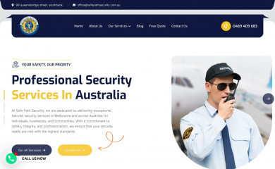 safepathsecurity.com.au screenshot