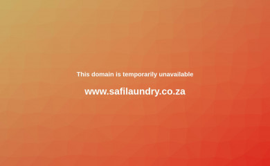 safilaundry.co.za screenshot