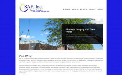 safinc.us.com screenshot